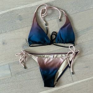 VS ombre string bikini